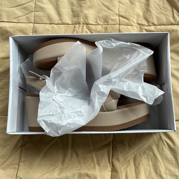 Nordstrom rack nude platform sandal - Picture 4 of 4